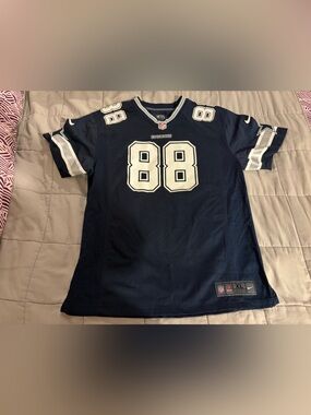 Nike Dallas Cowboys #88 Dez Bryant Navy NFL Football Jersey Youth XL